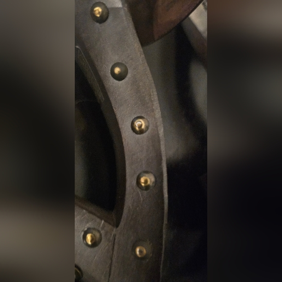 Dolce & Gabbana Brown Studded Heeled Sandals 40.5 / 9.5 - Picture 4 of 15